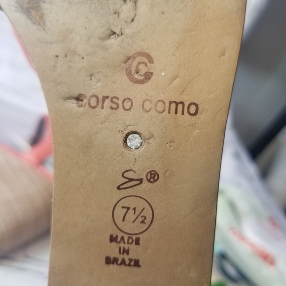 Corso Como platform wedge sandals - Picture 7 of 12